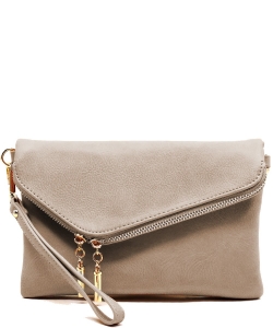 Envelope Clutch Crossbody Bag AD2585 TAUPE